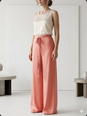 Vintage Emilio PUCCI Silk Trouser Pants